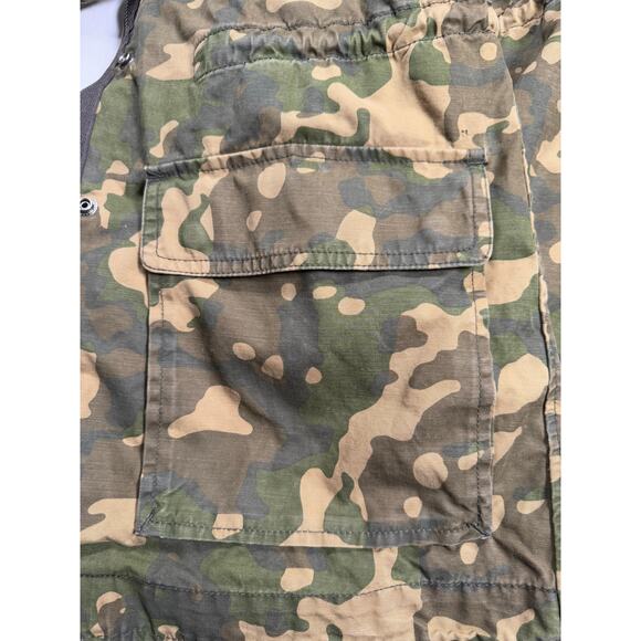 Gap Adult Large Camouflage woodland Sherpa lined jacket coat hooded Field chore - Picture 8 of 15